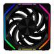 Fan Pack 3-in-1 3x120mm - INF32 Black, Daisy-Chain, Infinity Mirror, A-RGB