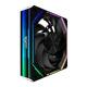 Fan Pack 3-in-1 3x120mm - INF32 Black, Daisy-Chain, Infinity Mirror, A-RGB