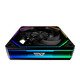 Комплект вентилатори Fan Pack 3-in-1 3x120mm - INF32 Black, Daisy-Chain, Infinity Mirror, A-RGB