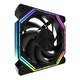 Fan Pack 3-in-1 3x120mm - INF34 Black, Daisy-Chain, Addressable RGB