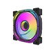 Fan 120mm Infinity 24R Pro - Infinity Mirror, ARGB, Reverse - Black