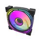 Fan 120mm Infinity 24R Pro - Infinity Mirror, ARGB, Reverse - Black