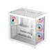 кутия Case ATX - CG530 4F White - 4 ARGB Fans