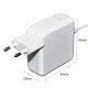 Laptop Adapter Apple - 14.85V 3.05A 45W T tip G2 MagSafe2 - MAKKI-NA-AP-33