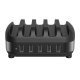 зарядна станция за мобилни устройства Charger Station 220V - 5 x USB 40W black - DUK-5P-EU-BK