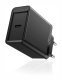 бързо зарядно Fast Charger Wall - QC4.0, PD3.0 Type-C, 20W Black - FADB0