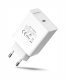 бързо зарядно Fast Charger Wall - QC4.0, PD3.0 Type-C, 20W White - FADW0