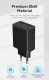 Fast Charger 2 x QC3.0 18W Black - FBAB0