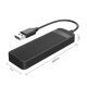 USB2.0 HUB 4 port Black - FL02-BK