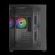 кутия Case mATX - AURA GC10M - 3 x 120 mm A-RGB, Tempered Glass