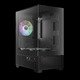 кутия Case mATX - AURA GC9M Elite - 3 x 120 mm A-RGB, USB-C, Tempered Glass