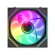 Комплект вентилатори Fan Pack 3-in-1 3x120mm - FN12A-S3I Black, Daisy-Chain, Addressable RGB