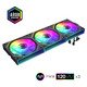Комплект вентилатори Fan Pack 3-in-1 3x120mm - FN12A-S3I-R Black, Reverse, Daisy-Chain, Addressable RGB