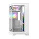 Case ATX - HYPE-A White - 4 x 120 mm Addressable RGB fans