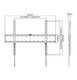 стенна стойка за телевизор TV Mount - WM-70F-01 - 37"-70", 40 kg