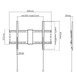 TV Mount - WM-80F-01 - 37"-80", 70 kg