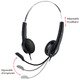 Headset HS-220U - AI, USB-C, Mic, Black