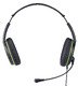 слушалки с микрофон Headset HS-400A - 3.5 mm, Mic, Black/Green