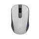 безжина безшумна мишка Wireless Silent Mouse - NX-8008S White+Gray - Silent, 2.4GHz