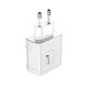 Charger Wall GaN - USB Type-C/A 65W White - PD-65AC