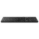 Slim Keyboard SlimStar 126 Black - Copilot, Low profile Chocolate