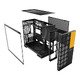кутия Case EATX - Model 5 Vent Black/Yellow