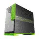 кутия Case EATX - Model 5 Black/Green, NVIDIA style limited edition