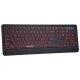геймърска клавиатура Gaming Keyboard K627 - low profile 104 keys, backlight