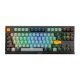 механична клавиатура Gaming Mechanical Keyboard KG980-B - RGB, Blue switches, TKL
