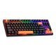 Gaming Mechanical keyboard 87 keys, Orange caps TKL - KG901C