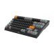 механична клавиатура Gaming Mechanical Keyboard KG980-A - RGB, Blue switches, TKL