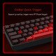 професионална геймърска механична клавиатура Professional Gaming Mechanical Keyboard MAD 68 HE Flagship V2 - 8K, Magnetic Amber Pro Switches - White