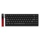професионална геймърска механична клавиатура Professional Gaming Mechanical Keyboard MAD 68 HE RGB - 1K, Magnetic Amber Pro Switches - Black
