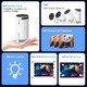 Portable Multimedia Projector HY300 Pro - 4K, Android 11, Wi-Fi, Bluetooth 5.0