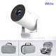 Portable Multimedia Projector HY300 Pro+ - 4K, Android 11, Wi-Fi, Bluetooth 5.4