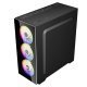 Case ATX A72 aRGB - Remote/4 Fans