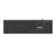 нископрофилна кирилизирана клавиатура Keyboard USB BG - Low profile Chocolate - KB-C14 Black