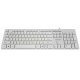 нископрофилна кирилизирана клавиатура Keyboard USB BG - Low profile Chocolate - KB-C14 White