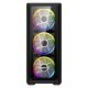 Case E-ATX M09 aRGB Black - Remote/4 Fans