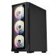 Case E-ATX M09 aRGB Black - Remote/4 Fans