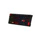геймърска механична клавиатура Gaming Mechanical Keyboard Arma 98 KG937 - 1K, TNT Peach Switches [Linear], (English US)