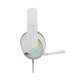 Gaming Headphones H8618 White - 50mm, USB, RGB