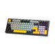 геймърска клавиатура Gaming Keyboard Soldat S50B - Rainbow, 98 keys - MARVO-K638B