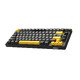 безжична механична геймърска клавиатура Wireless Gaming Mechanical keyboard Mega 80W - KG958W - Bluetooth 5.0, 2.4G