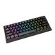 Gaming Mechanical keyboard 61 keys TKL - KG962G - RED switches, RGB