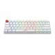 механична геймърска клавиатура Gaming Mechanical keyboard Saber 61 KG933G White - 61 keys, Red Switches [Linear]