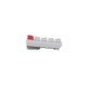 механична геймърска клавиатура Gaming Mechanical keyboard Saber 61 KG933G White - 61 keys, Red Switches [Linear]