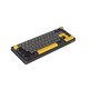 безжична механична геймърска клавиатура Wireless Gaming Mechanical keyboard Titan 65 - KG984W Black - Banana Crystal [Linear]
