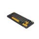 безжична механична геймърска клавиатура Wireless Gaming Mechanical keyboard Titan 65 - KG984W Black - Banana Crystal [Linear]