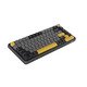 безжична механична геймърска клавиатура Wireless Gaming Mechanical keyboard Titan 75 - KG985W Black - Banana Crystal [Linear]